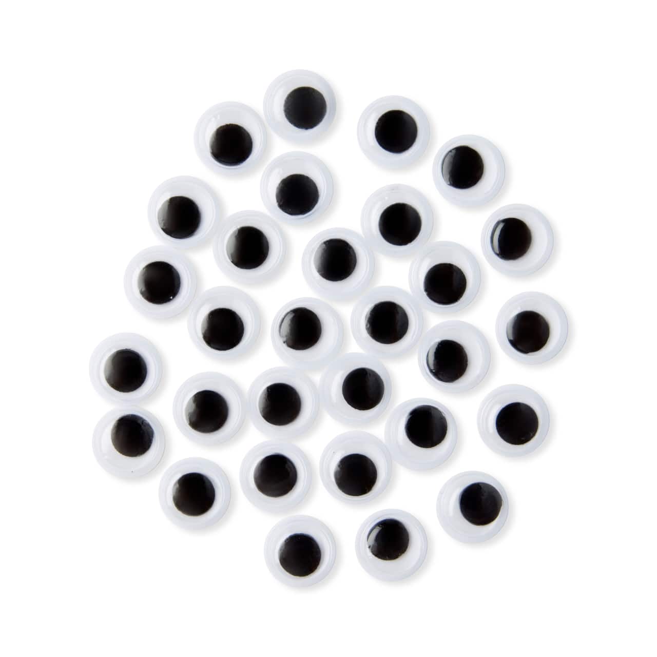 12 Packs: 190 ct. (2,280 total) 10 mm Flat Back Wiggle Eyes by Creatology™